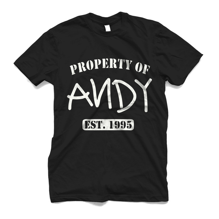 PROPERTY OF ANDY TOY STORY Men's T-Shirt