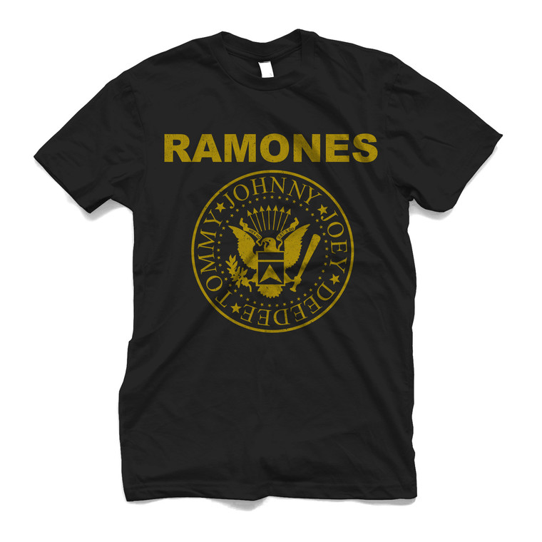RAMONES ROCK BAND LOGO Men's T-Shirt