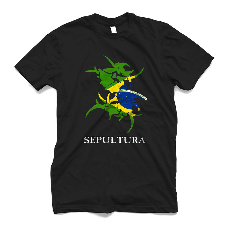 SEPULTURA BRAZILIAN METAL BAND Men's T-Shirt