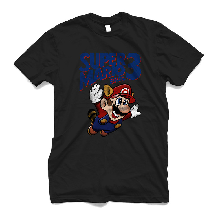 SUPER MARIO BROS 3 FLY Men's T-Shirt