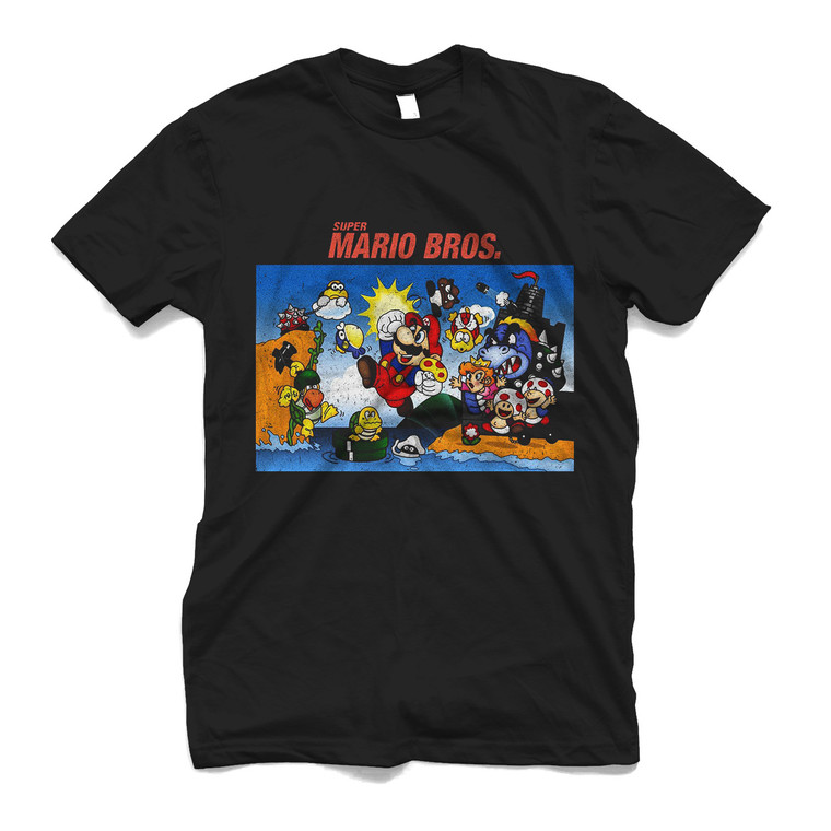 SUPER MARIO BROS VINTAGE Men's T-Shirt