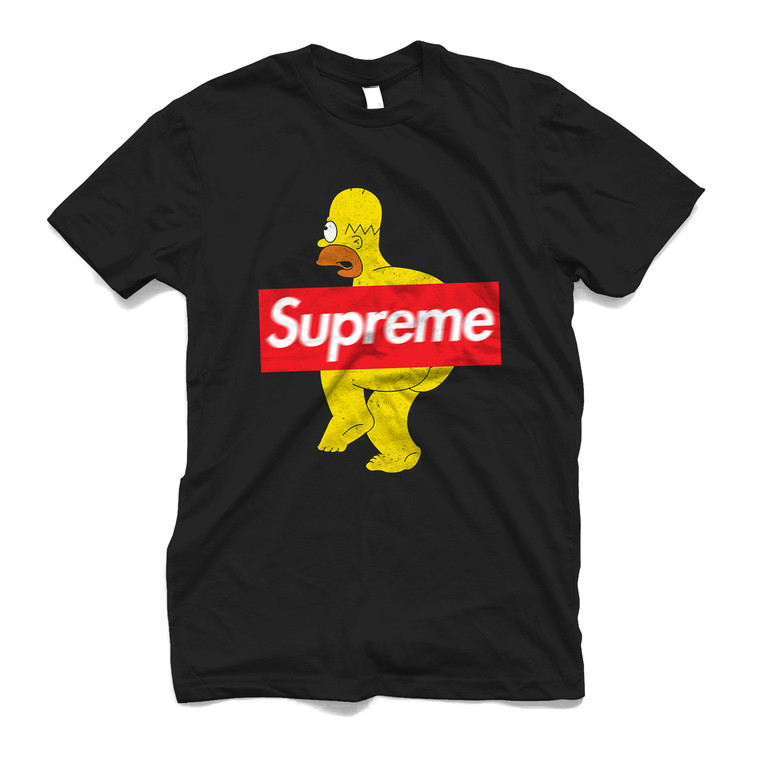 THE SIMPSONS HOMER SUPREME Men's T-Shirt THE SIMPSONS HOMER SUPREME Men's T-Shirt