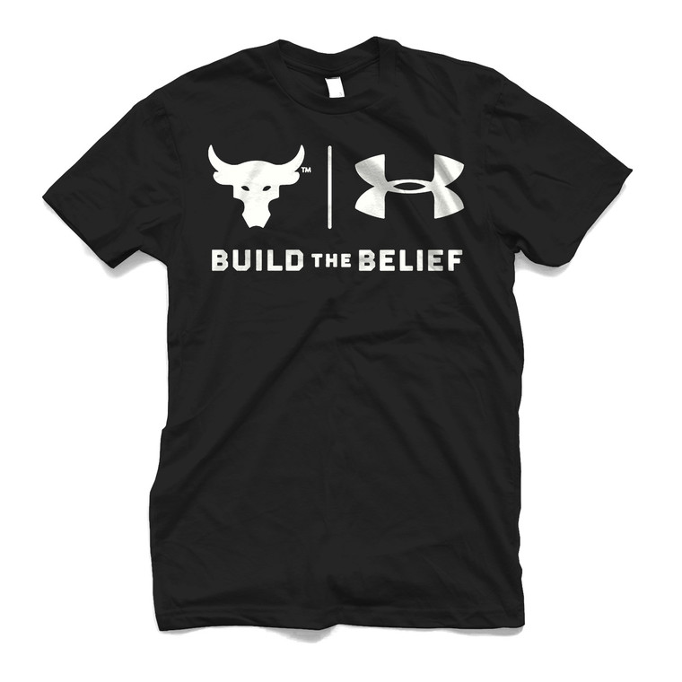UNDER ARMOUR ROCK BUILD THE BELIEF Men's T-Shirt