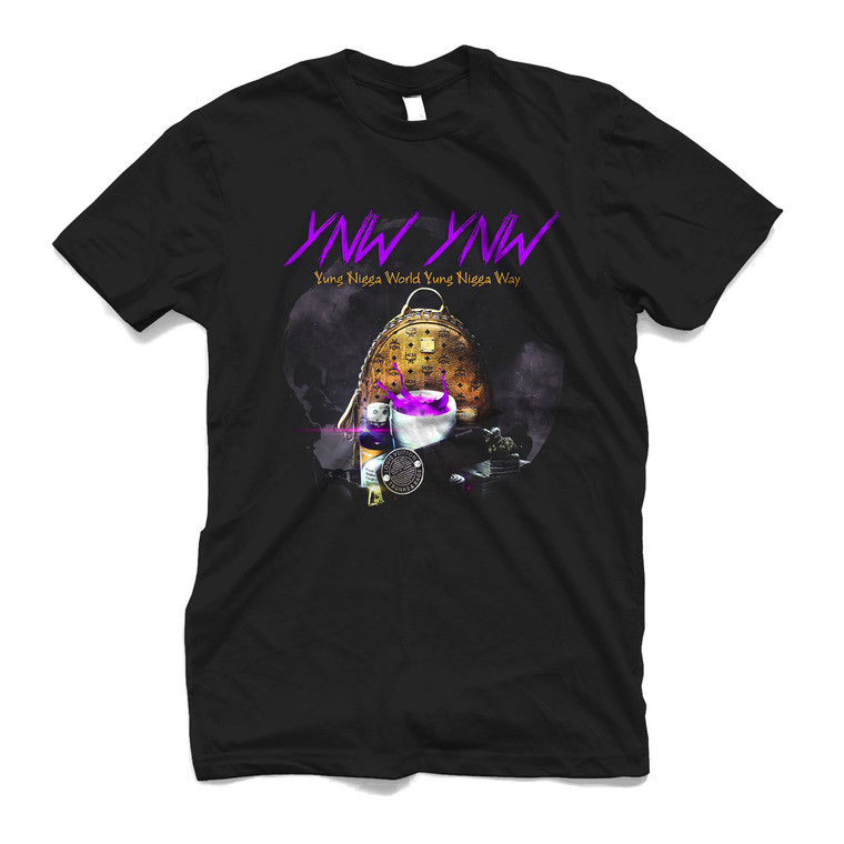 YNW MELLY RAPPER YUNG NIGGA WORLD Men's T-Shirt