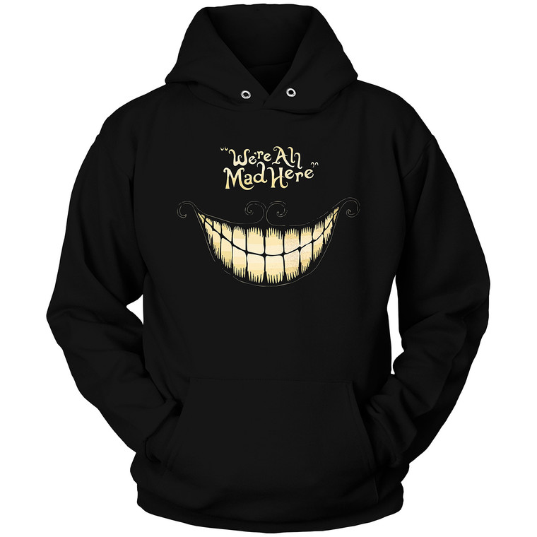 ALICE IN WONDERLAND SMILE CHESHIRE CAT BLACK 2 Hoodie ALICE IN WONDERLAND SMILE CHESHIRE CAT BLACK 2 Hoodie