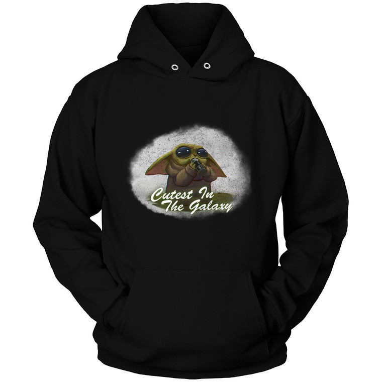 BABY YODA CUTEST IN THE GALAXY Hoodie BABY YODA CUTEST IN THE GALAXY Hoodie