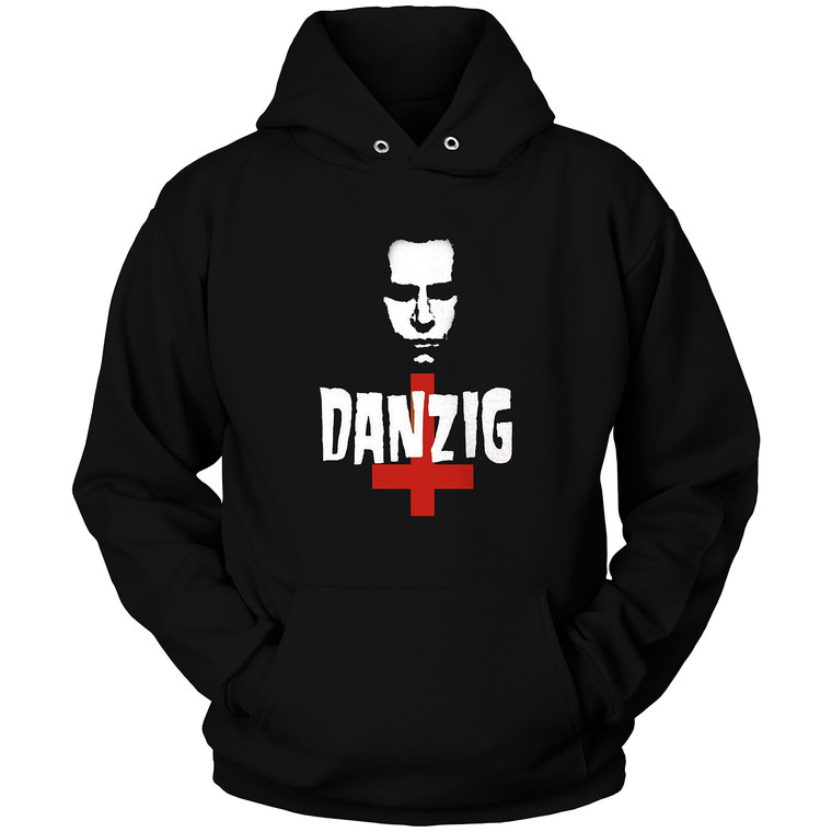 GLENN DANZIG METAL BAND LOGO Hoodie