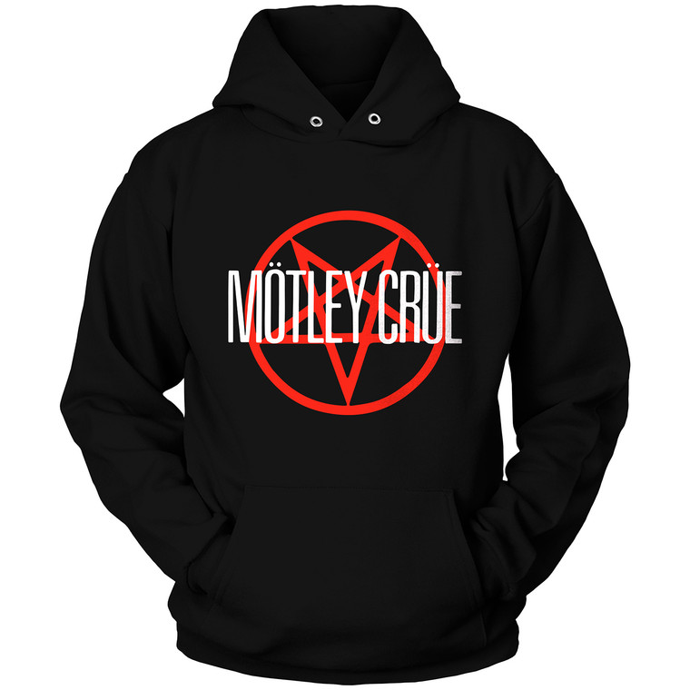 MOTLEY CRUE METAL BAND LOGO Hoodie