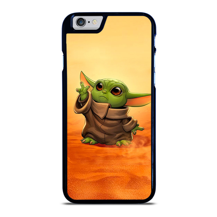 BABY YODA CARTOON STAR WARS iPhone 6 / 6S Case
