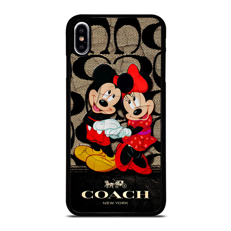 MICKEY MINNIE MOUSE COACH iPhone XS Max Case