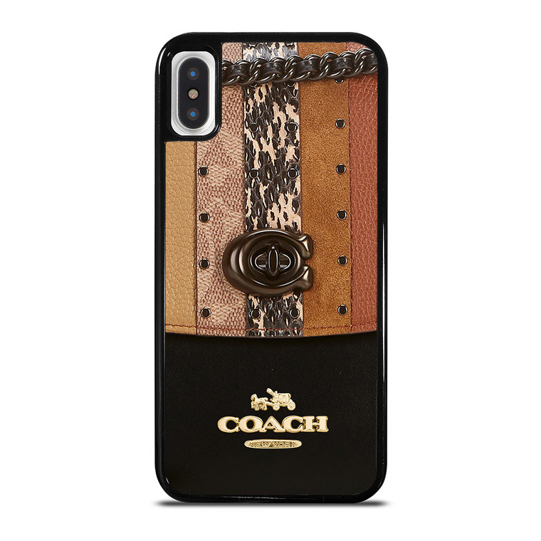 COACH NEW YORK LOGO iPhone X / XS Case