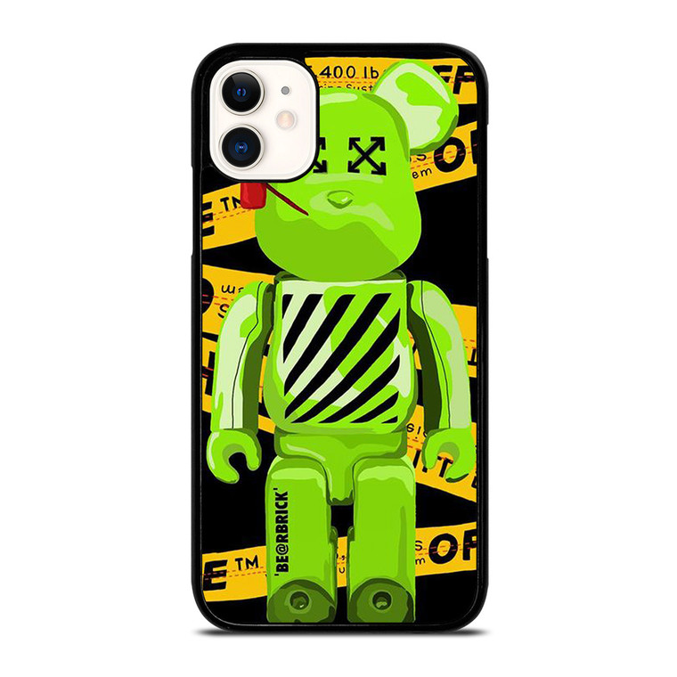 BEARBRICK X OFF WHITE 2 iPhone 11 Case BEARBRICK X OFF WHITE 2 iPhone 11 Case