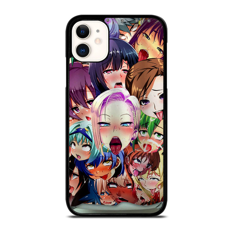 CUTE AHEGAO CHARACTERS iPhone 11 Case