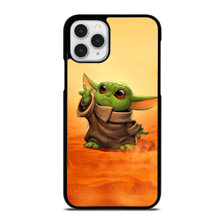 BABY YODA CARTOON STAR WARS iPhone 11 Pro Case