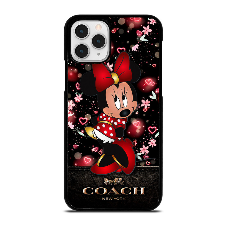 MINNIE MOUSE COACH FLOWERS iPhone 11 Pro Case