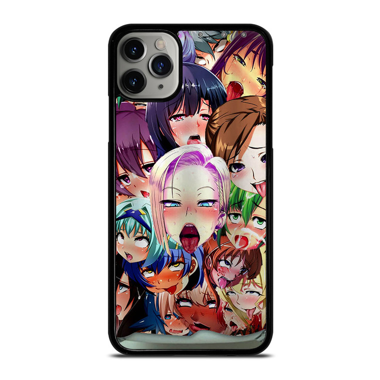 CUTE AHEGAO CHARACTERS iPhone 11 Pro Max Case