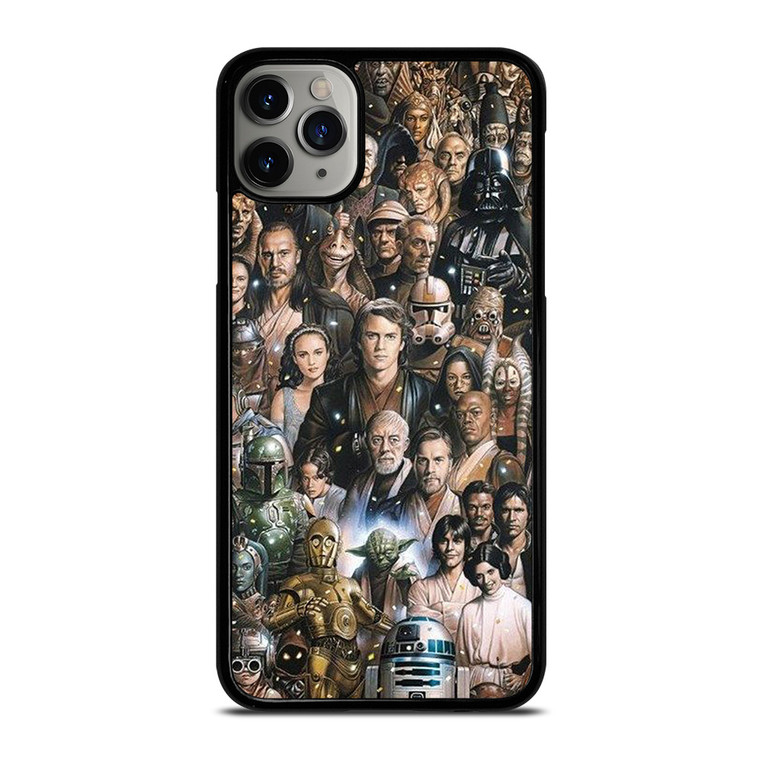 STAR WARS CHARACTERS ART iPhone 11 Pro Max Case STAR WARS CHARACTERS ART iPhone 11 Pro Max Case