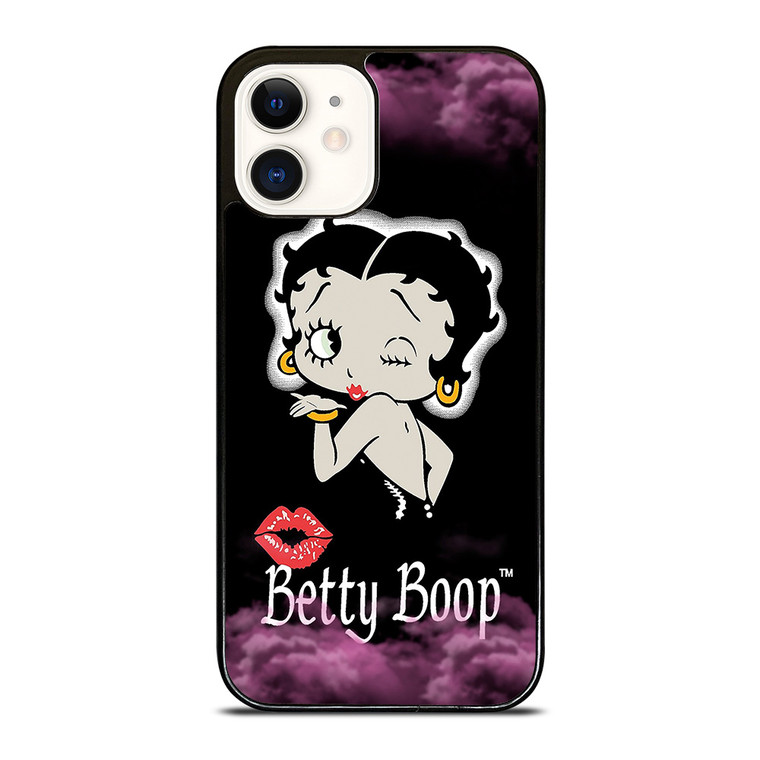 BETTY BOOP KISS CARTOON iPhone 12 Case BETTY BOOP KISS CARTOON iPhone 12 Case