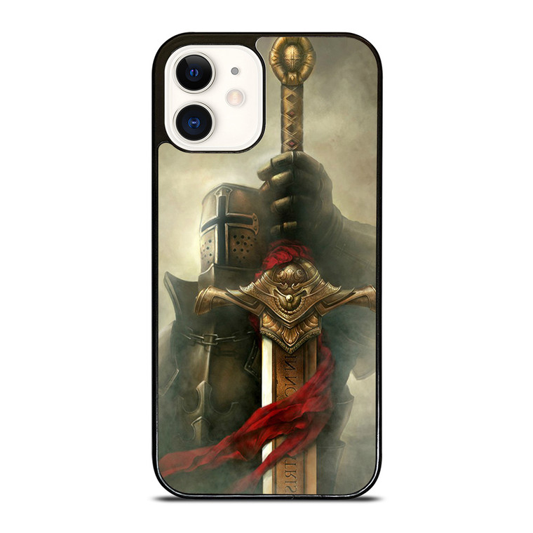 MEDIEVAL KNIGHT TEMPLAR iPhone 12 Case MEDIEVAL KNIGHT TEMPLAR iPhone 12 Case