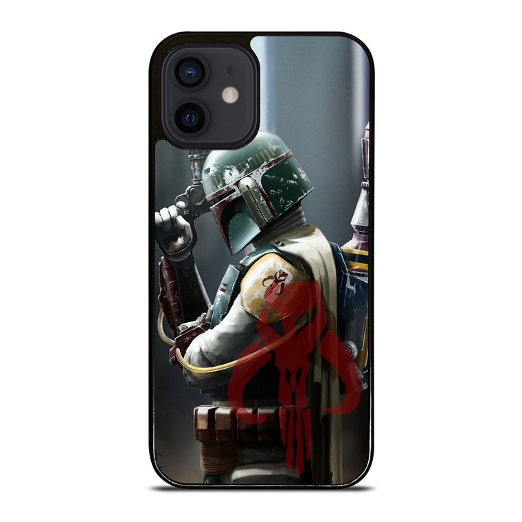 STAR WARS BOBA FETT COOL iPhone 12 Mini Case STAR WARS BOBA FETT COOL iPhone 12 Mini Case
