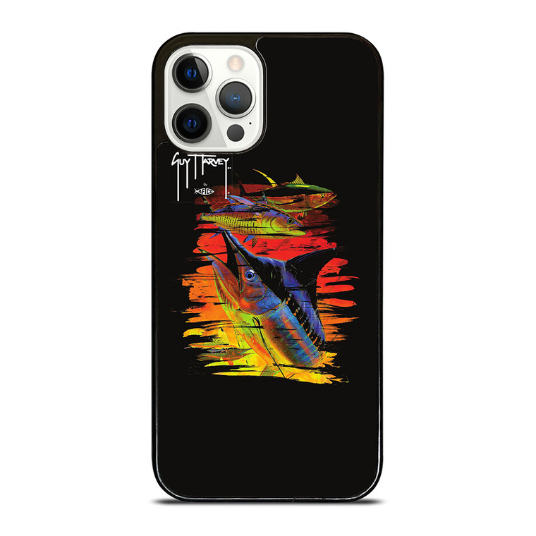 GUY HARVEY ISLAND MARLIN BOAT iPhone 12 Pro Case