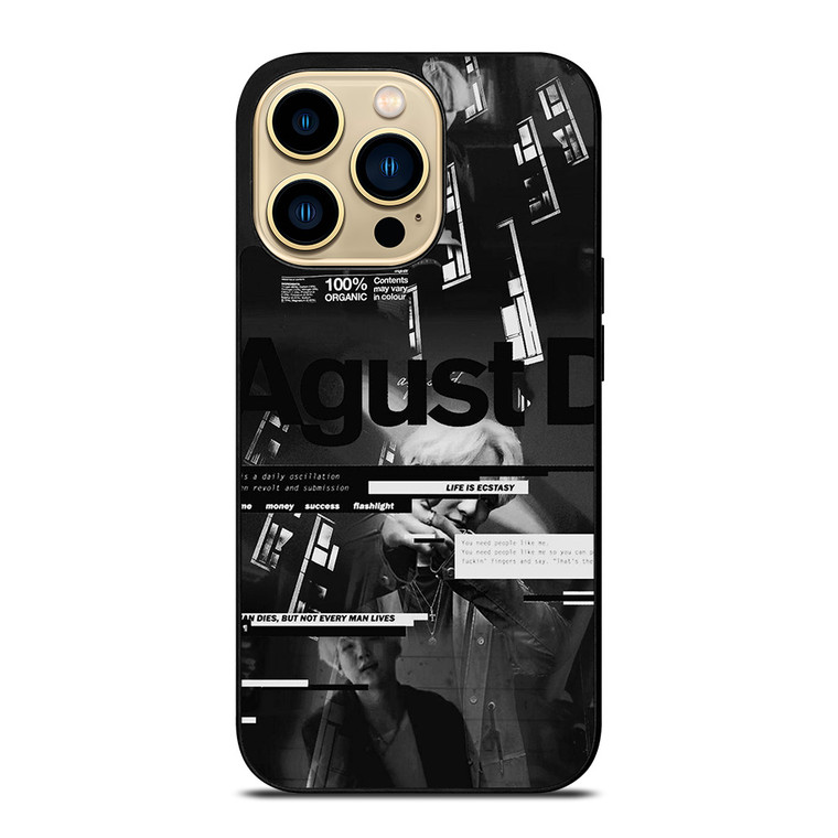 AGUST D BTS NEW ALBUM iPhone 14 Pro Max Case
