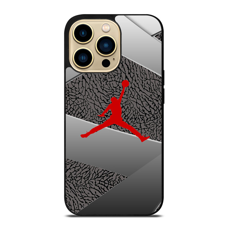 AIR JORDAN LOGO 3 iPhone 14 Pro Max Case