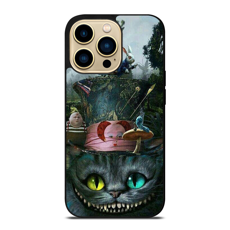 ALICE IN WONDERLAND CAT iPhone 14 Pro Max Case
