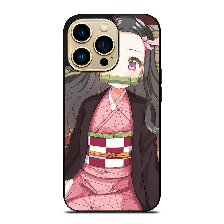 ANIME DEMON SLAYER KIMETSU NO YAIBA CUTE GIRL iPhone 14 Pro Max Case