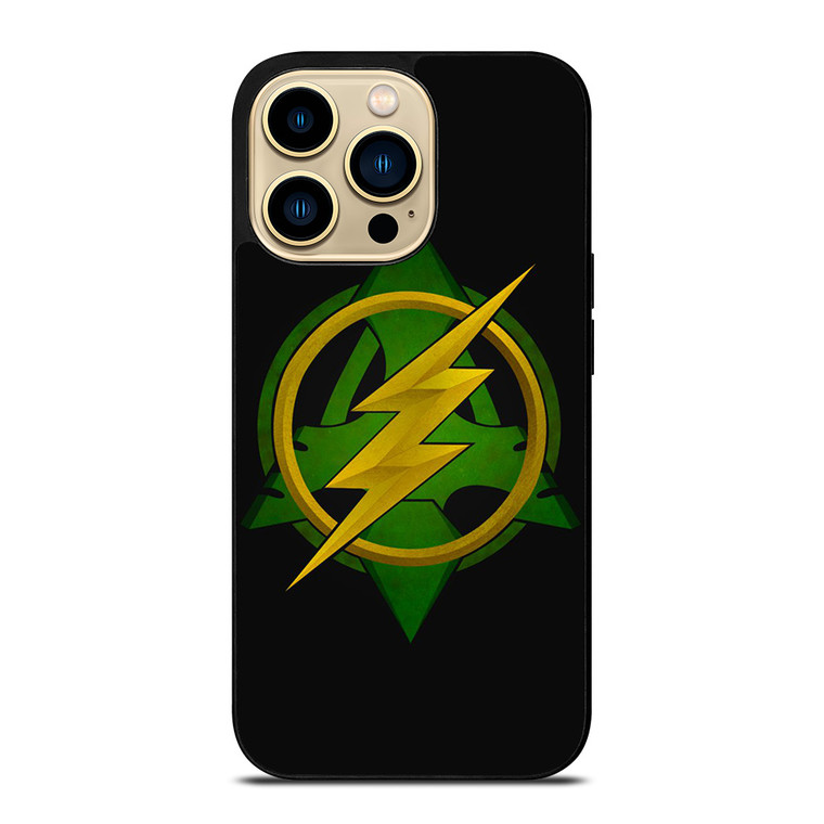 ARROW VS THE FLASH LOGO iPhone 14 Pro Max Case