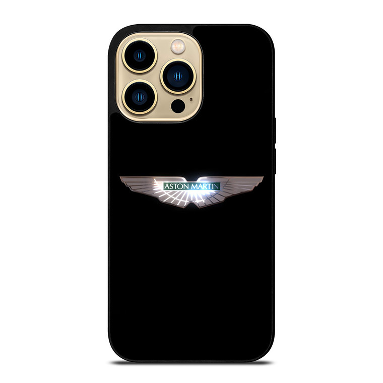 ASTON MARTIN LOGO GLOW iPhone 14 Pro Max Case