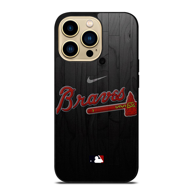 ATLANTA BRAVES MLB LOGO iPhone 14 Pro Max Case