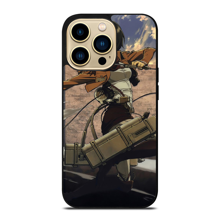 ATTACK ON TITAN MIKASA ACKERMAN iPhone 14 Pro Max Case
