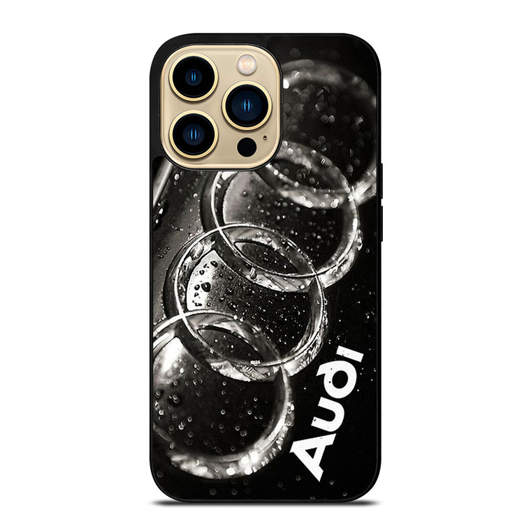 AUDI LOGO AFTER RAIN iPhone 14 Pro Max Case