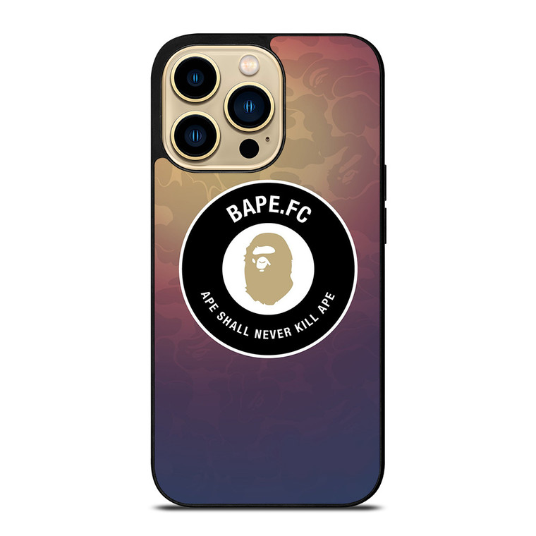 BAPE FC LOGO BADGE iPhone 14 Pro Max Case