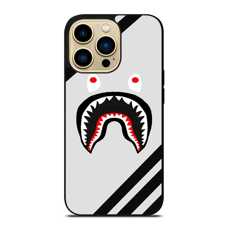 BAPE SHARK ADIDAS STRIPE iPhone 14 Pro Max Case