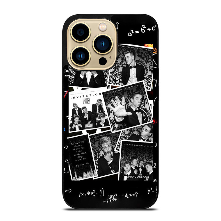 BLACK WHITE WHY DON'T WE iPhone 14 Pro Max Case