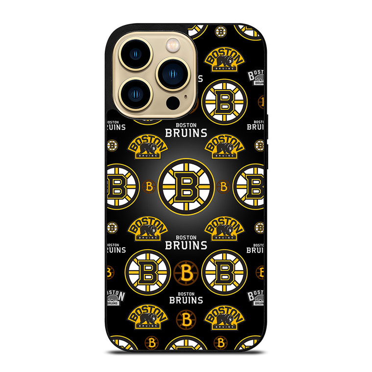 BOSTON BRUINS COLLAGE iPhone 14 Pro Max Case