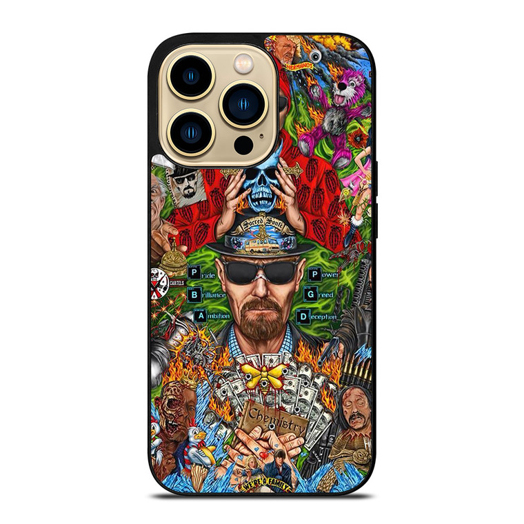 BREAKING BAD MONTAGE iPhone 14 Pro Max Case