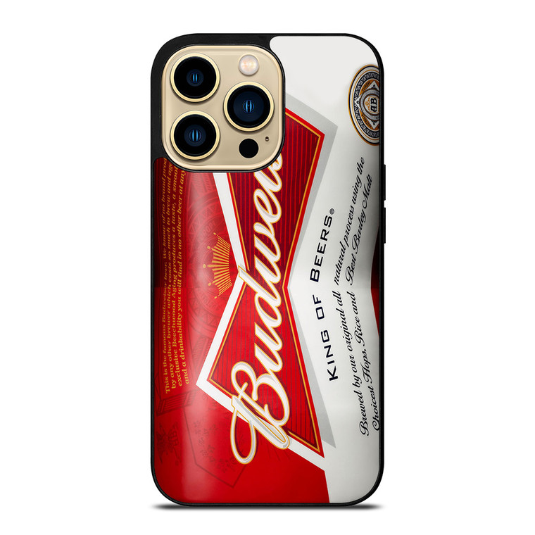 BUDWEISER CAN KING OF BEER iPhone 14 Pro Max Case