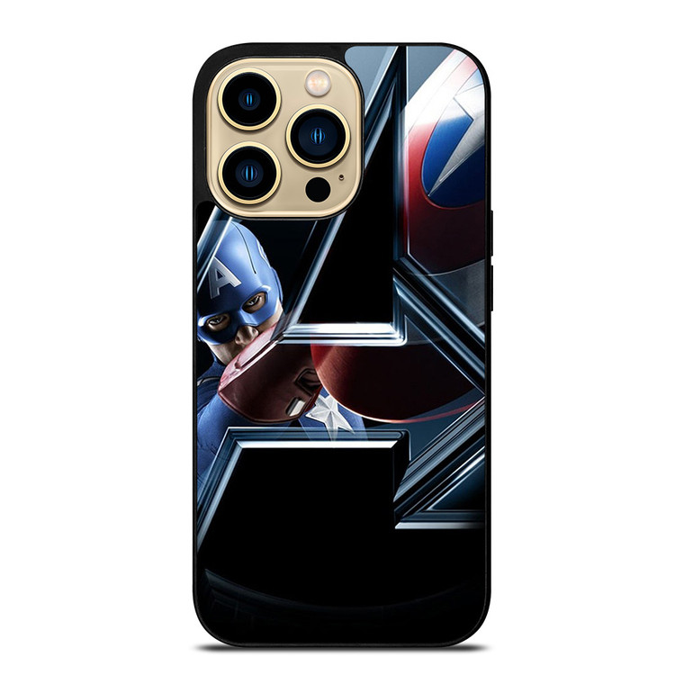 CAPTAIN AMERICA IN THE AVENGERS iPhone 14 Pro Max Case