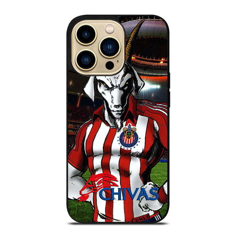 CHIVAS DE GUADALAJARA DEPORTIVO JERSEY 2 iPhone 14 Pro Max Case