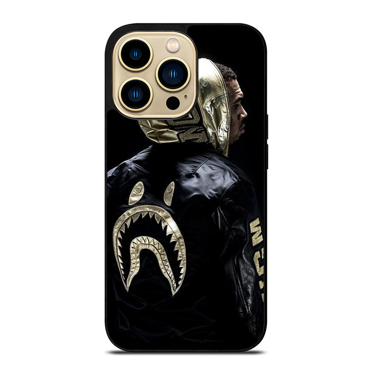 CHRIS BROWN BAPE iPhone 14 Pro Max Case