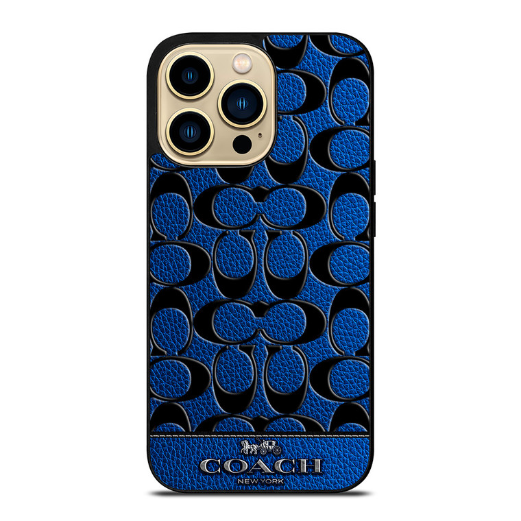 COACH NEW YORK BLUE iPhone 14 Pro Max Case