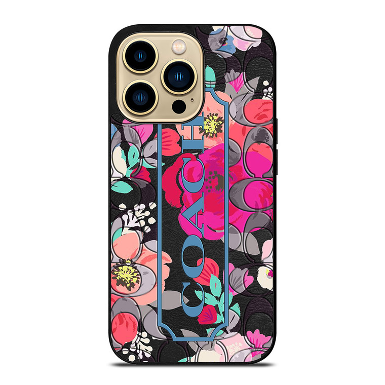 COACH NEW YORK FLOWER iPhone 14 Pro Max Case