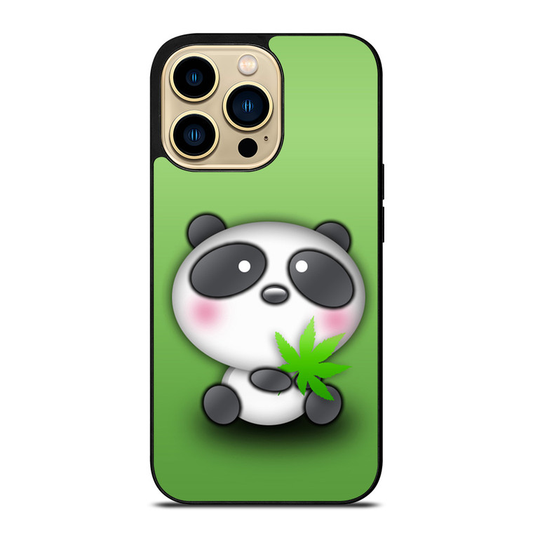 CUTE PANDA BEAR iPhone 14 Pro Max Case