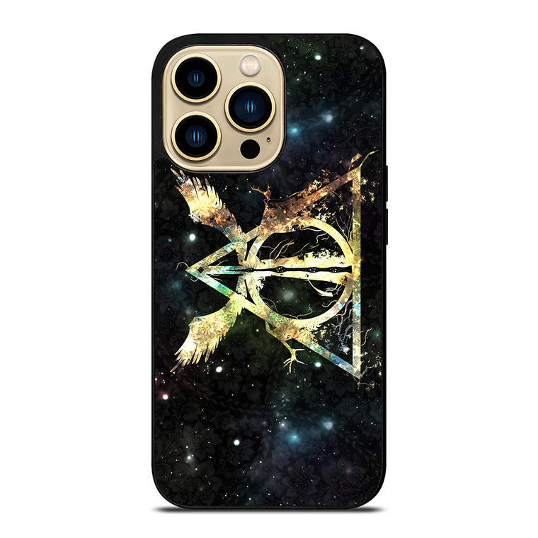 DEATHLY HALLOWS HARRY POTTER ICON iPhone 14 Pro Max Case