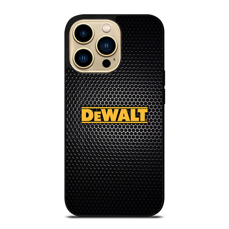 DEWALT LOGO METAL CARBON iPhone 14 Pro Max Case