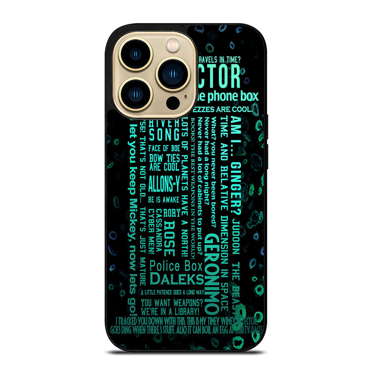 DOCTOR WHO TARDIS iPhone 14 Pro Max Case