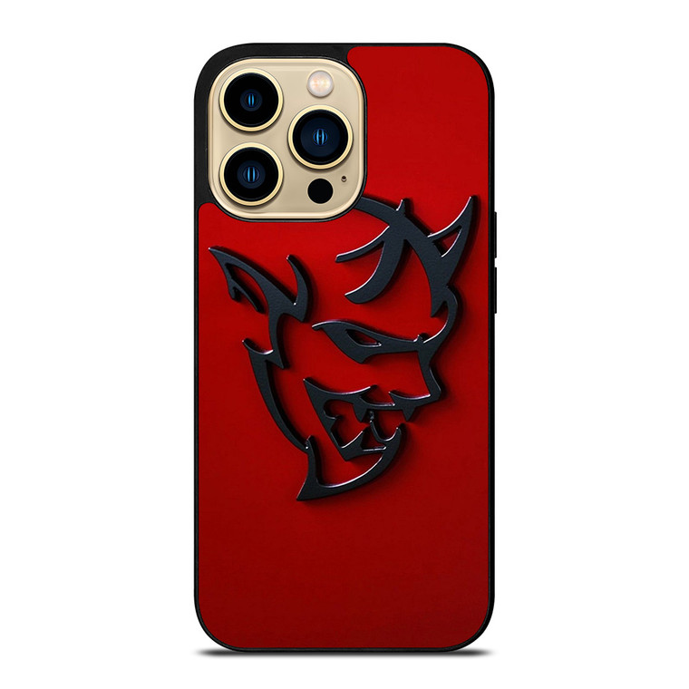 DODGE DEMON LOGO RED iPhone 14 Pro Max Case